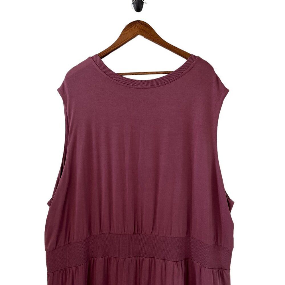 Athleta NEW Santorini Cinch Dress In Mauve Rose Size 3X - Picture 9 of 15